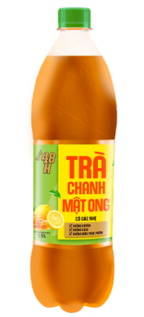 Trà có ga hương chanh mật ong - TOP UP 48H